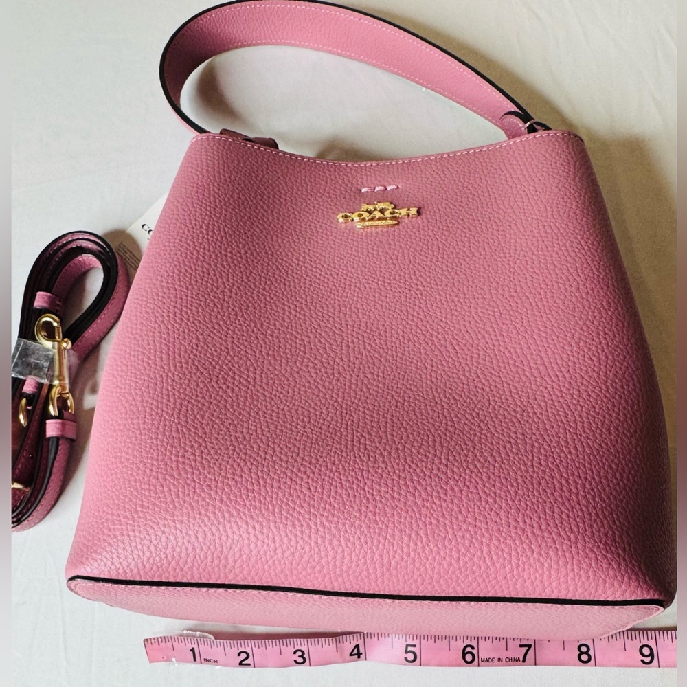 COACH Mollie Bucket bag Pink NWT - Picture 12 of 13